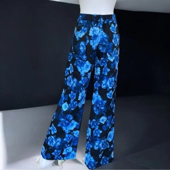Area Stars Hannah Floral Work Pants Size Large - Picture 3 of 6
